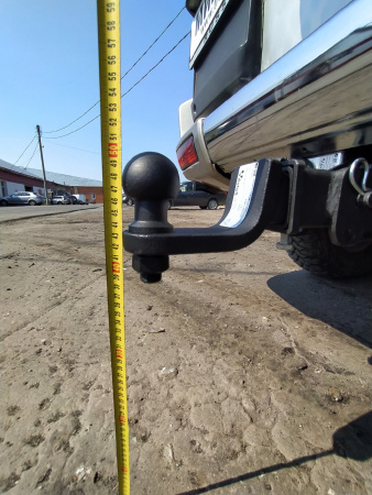 Фаркоп MI 30 для Mitsubishi Pajero III, IV 2000- 2007-, Автос, нагрузка 2000/75 кг. БЕЗ подрезки бампера от магазина ФаркопРос